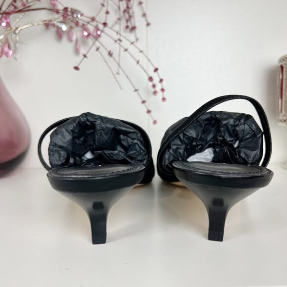 Donald J Pliner Evone Easy Napa Kitten-Heel Mule Sandal Size 10M - Picture 5 of 14